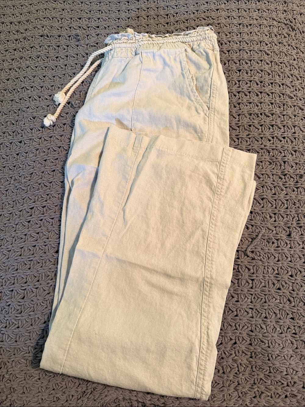 linen beach pants | roxy